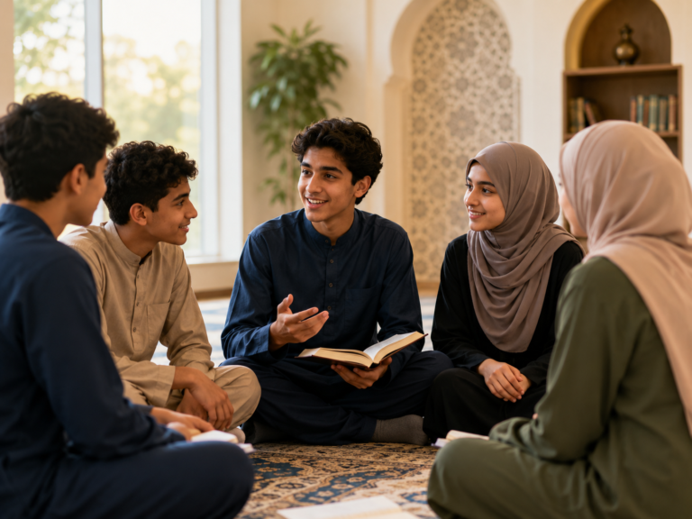 AMCC Youth Program — young people taking part in a community activity