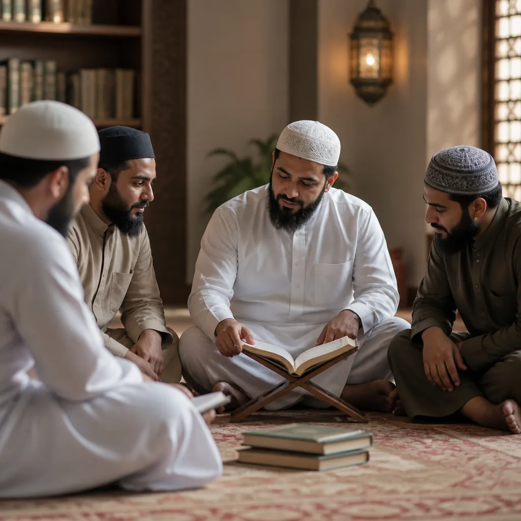 Brothers learning and reflecting together for iman-based brotherhood and accountability.