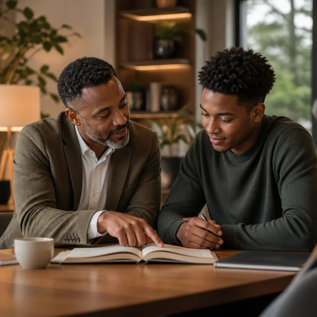 Mentorship and study as brothers grow from beginner to confident