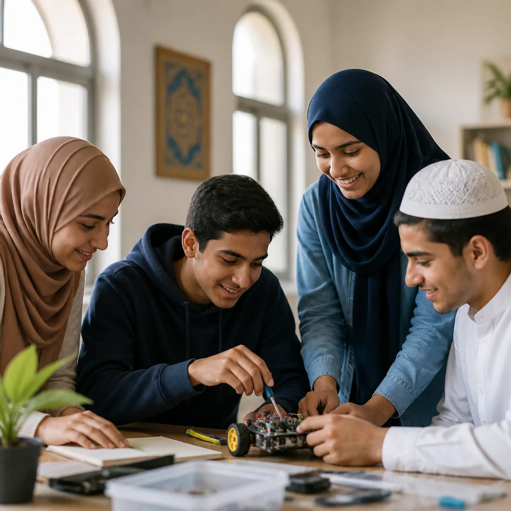 Youth leadership collaboration in a community environment