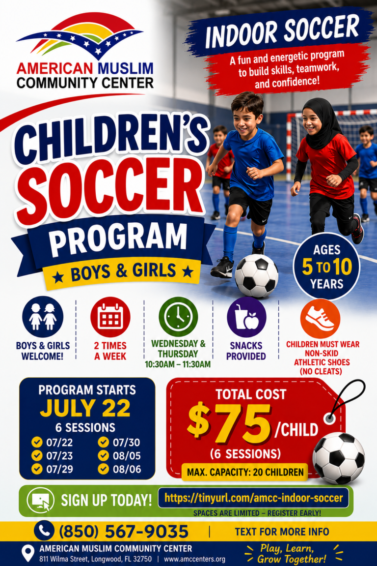 AMCC Indoor Soccer Program