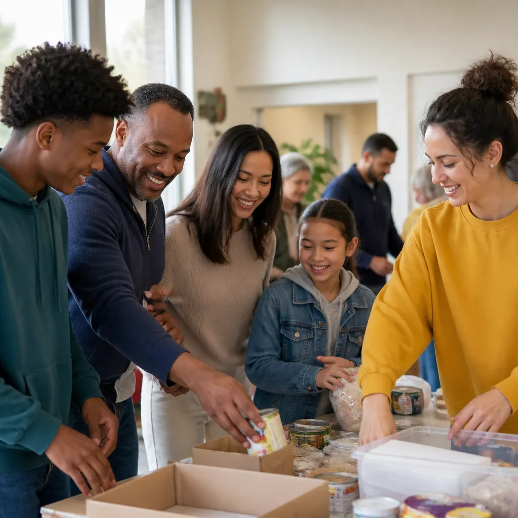 Families involved in supporting youth growth