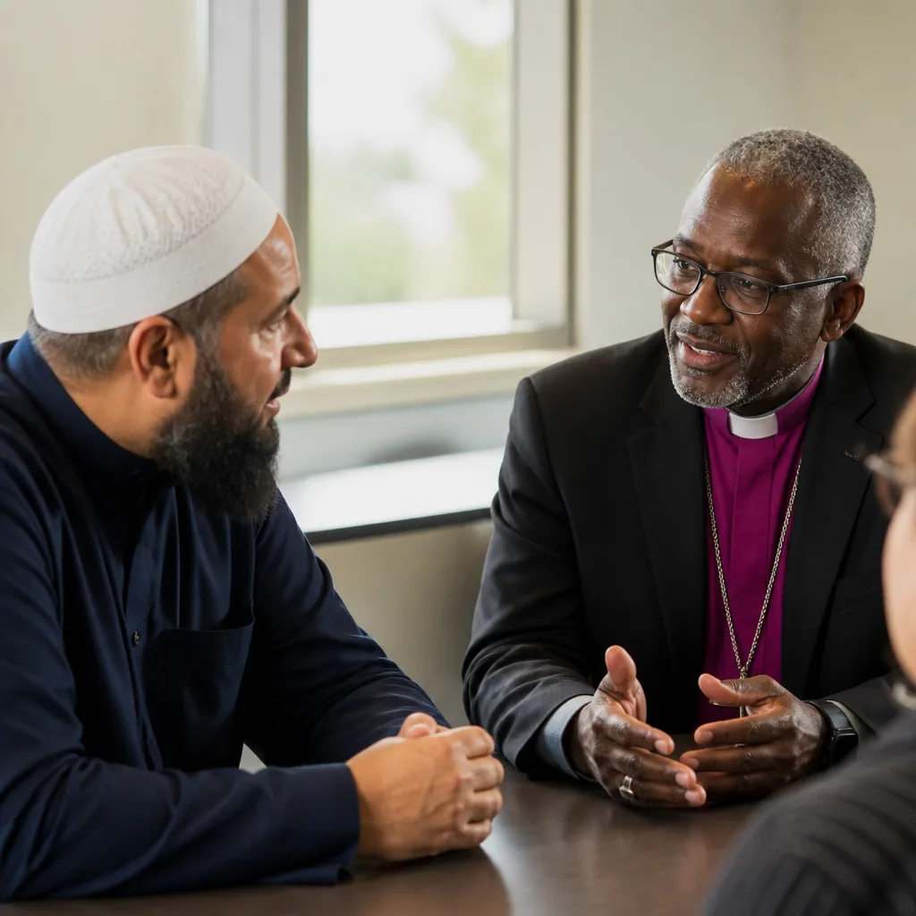 Respectful interfaith conversation in a community meeting space