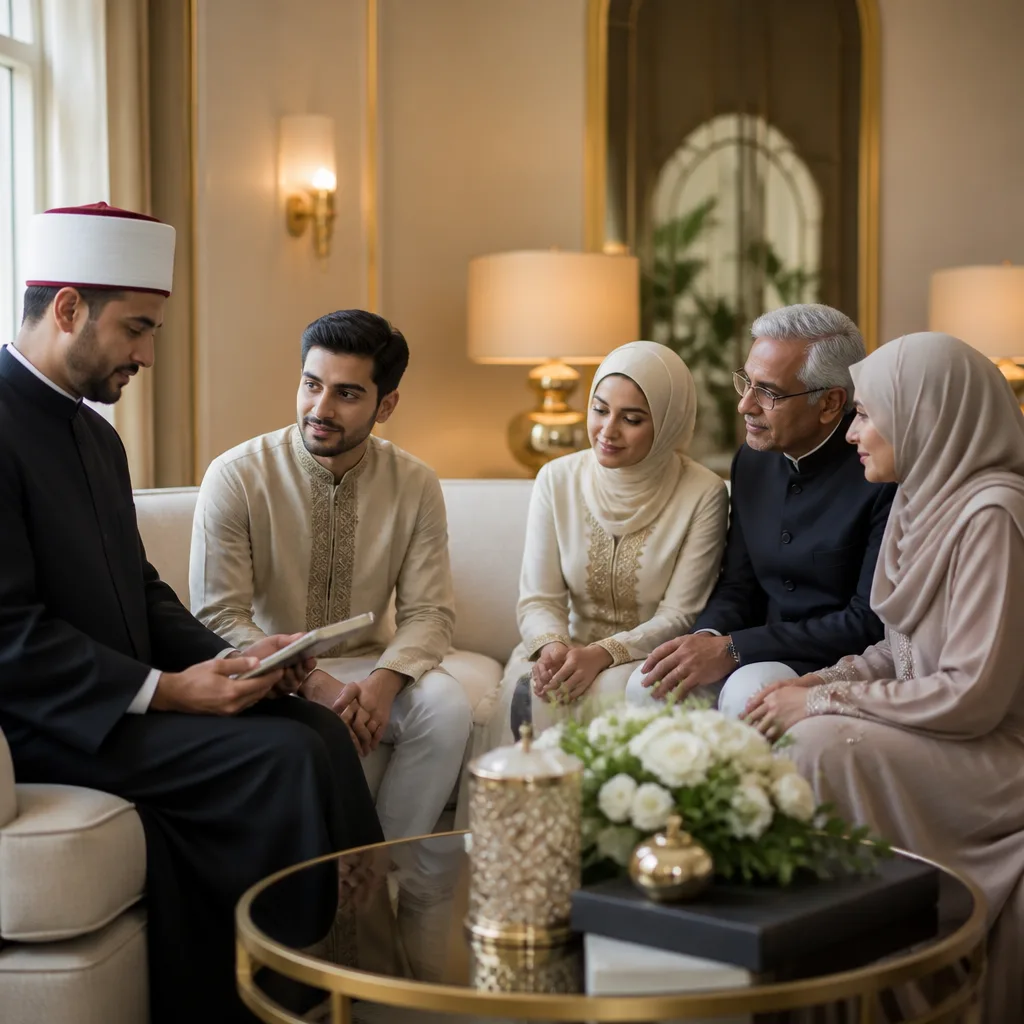 Families preparing with AMCC guidance for a Nikah