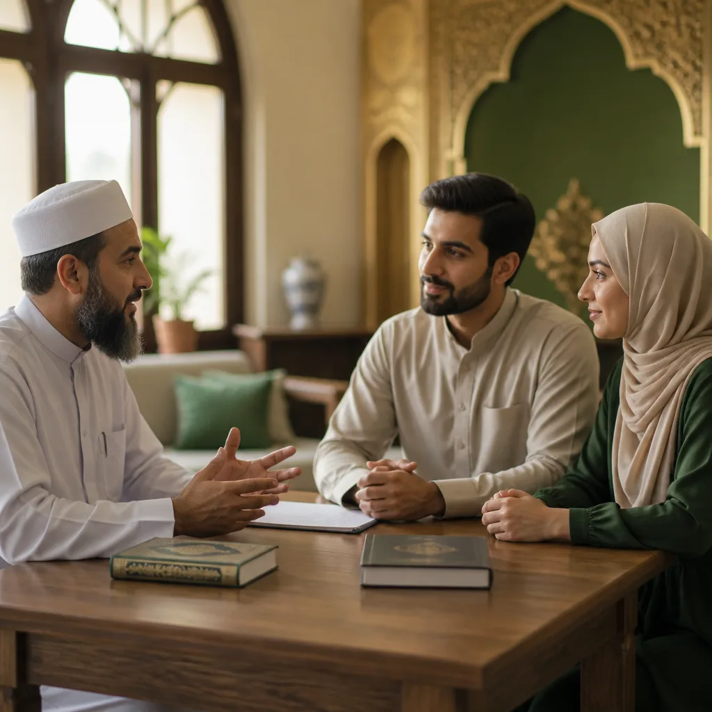 AMCC guidance for couples preparing for Nikah in a calm community setting.
