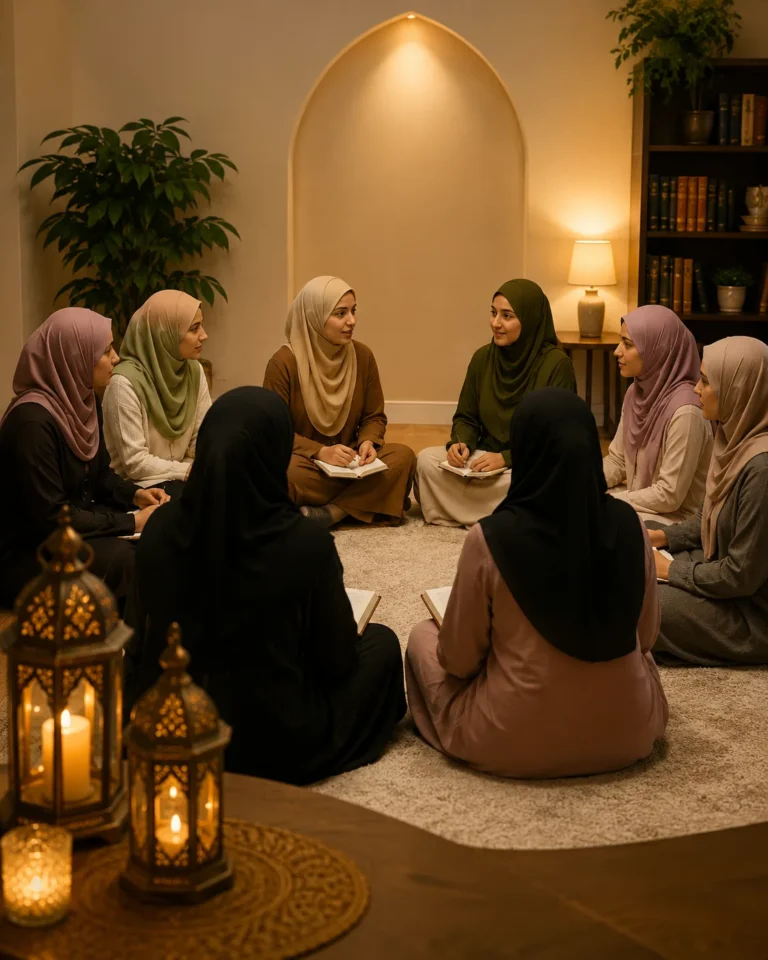 AMCC Sisters' Halaqa — women attending an Islamic study circle