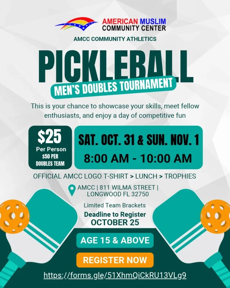 AMCC Men's Pickleball Tournament